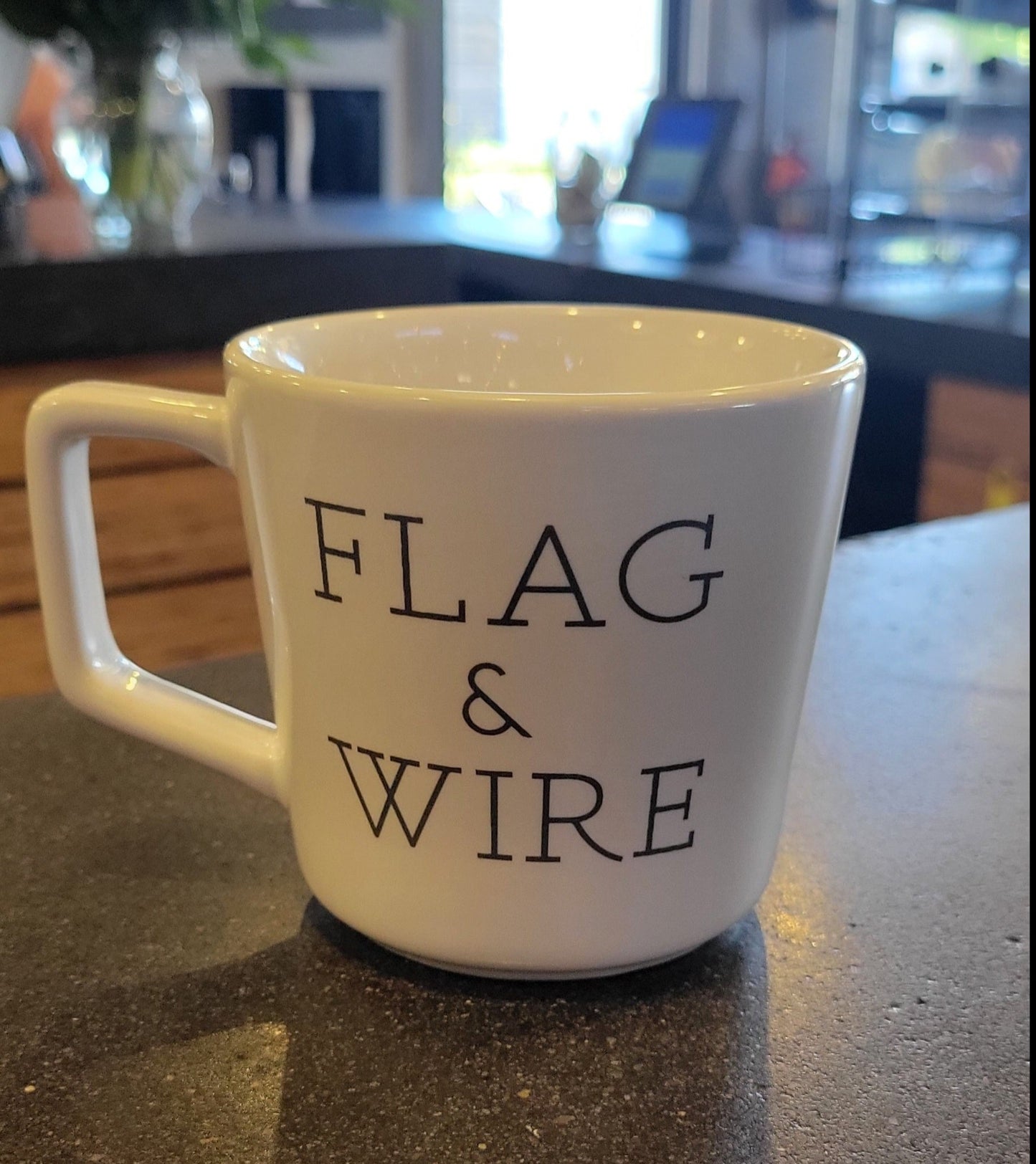 Flag & Wire Mugs